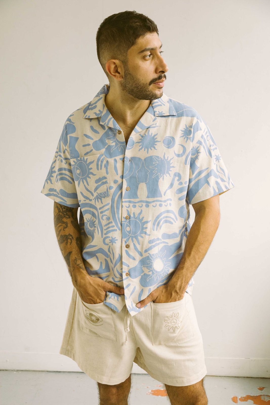 Amuleto Solaris Azul