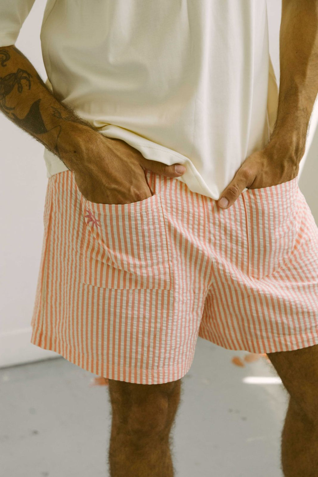 Short Somos Soles Coral